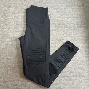 Alo Yoga Moto Legging Gray Sz M